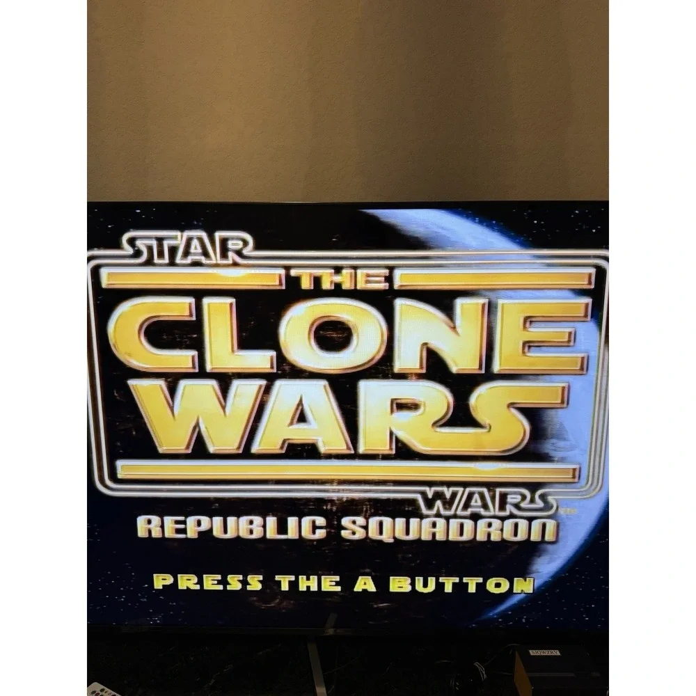 Star Wars The Clone Wars TV Plug and Play (Jakks Pacific 2009) Video Game